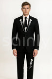 stylish-embroidery-suits-traditional-gatherings-black-suit-for-men