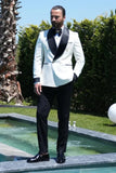 Men White Suit Tuxedo White Suits Double Breasted White Suit Sainly