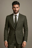 men-2-piece-suit-olive-green-slim-fit-suit-wedding-suit-sainly