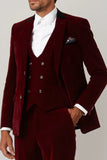 premium-velvet-3-piece-suit-men-stylish-groom-wear-comfortable-suit