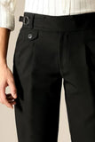 Men Black Design Pant Gurkha Trouser Stylish Pant Party Wear Pants