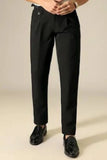Men Black Design Pant Gurkha Trouser Stylish Pant Party Wear Pants