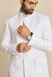 Men White Indian Suit Wedding White Suits Jodhpuri Suits Sainly