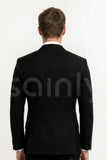 Black western wear party blazer for men(Back)