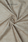 Sainly Beige Linen Fabric INH.No.1181