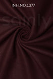 Sainly Maroon Tweed Fabric Swatches INH.No.1377