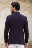 Men’s Purple Jodhpuri Bandhgala Coat – Indian Wedding Wear