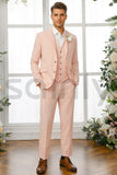 Men Stylish Three Piece Suit (Front)