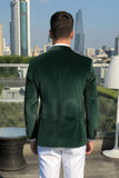 Men’s emerald green dinner wear blazer