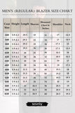 Sainly Men Coat Size Chart