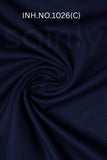 Sainly Navy Blue TR Fabric Swatches INH.NO.1026(C)