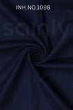 Sainly Navy Blue Tweed Fabric Swatches INH.No.1098
