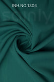 Sainly Teal Green TR Fabric INH.No-1304