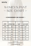 Sainly Women Pant Size Chart