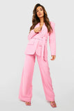 Women Light Pink 2 Piece Suit