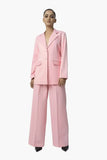 Women Misty Rose Pink 2 Piece Suit