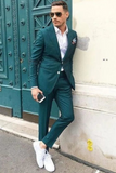 Men Green Two Piece Suit Wedding Green Suit Formal Dinner Suits Sainly