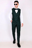 Men Suit Green Tweed Green Suit Winter Wedding Outwear Bespoke Sainly