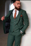 Green Wedding Suit | Green Men's Suit | Emerald Green Suit | SAINLY