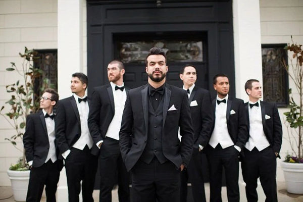 Black 3 piece Men Suit Wedding Suit Groom Wear Suit 3 Piece Suit wedding Suit Party Wear Suit For Men Dinner Suit