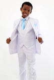 Boys White Wedding Suit | Kids Suit | Party Wear Suit Bespoke | Sainly