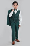 emerald green suit Boys | tuxedo Wedding Suit | Kids Suits | Sainly