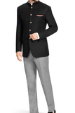India Black Jodhpuri Suit Bandhgala Suit Indian Wedding Suit Sainly