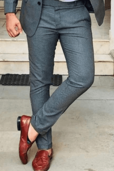 Grey Dress Pant | Emerald Grey Dress Pants | SAINLY 46 Grey Dress Pant | Emerald Grey Dress Pants | SAINLY 46