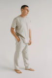 SAINLY Apparel & Accessories Natural Linen pants for men, Lounge pants, Summer outfit, Mans organic pants, Pajama trousers, Flax pant, Linen trouser, Yoga pants