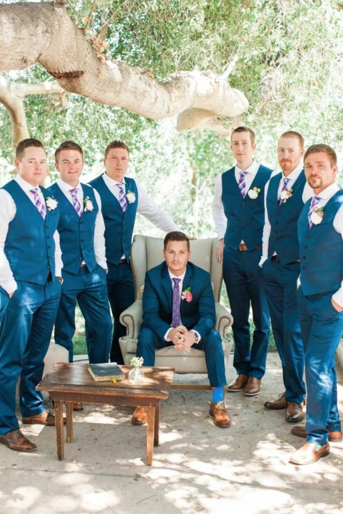 Men Blue Suit 3 Piece Suits For Men, Slim Fit Suits, Dinner Suits, Wedding Groom Suits, Bespoke For Men