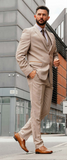 Men 3 Piece Suit Slim Fit Elegant Clothing Suit Wedding Suit Sainly