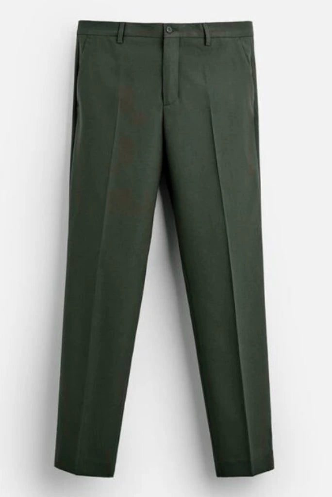 Elegant Green Pant Olive Green Trouser Groomsmen Pant Dinner SAINLY 34 Elegant Green Pant Olive Green Trouser Groomsmen Pant Dinner SAINLY 34
