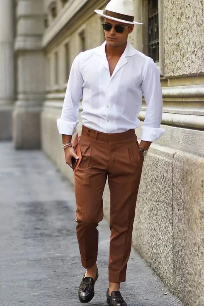Formal Pants Style Men Dress Pants Bootcut Capris Slim Fit Casual Formal Trousers For Formal Pants Style Men Dress Pants Bootcut Capris Slim Fit Casual Formal Trousers For