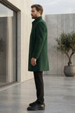 Vintage Wear Emerald Green Formal Party Wear Coats