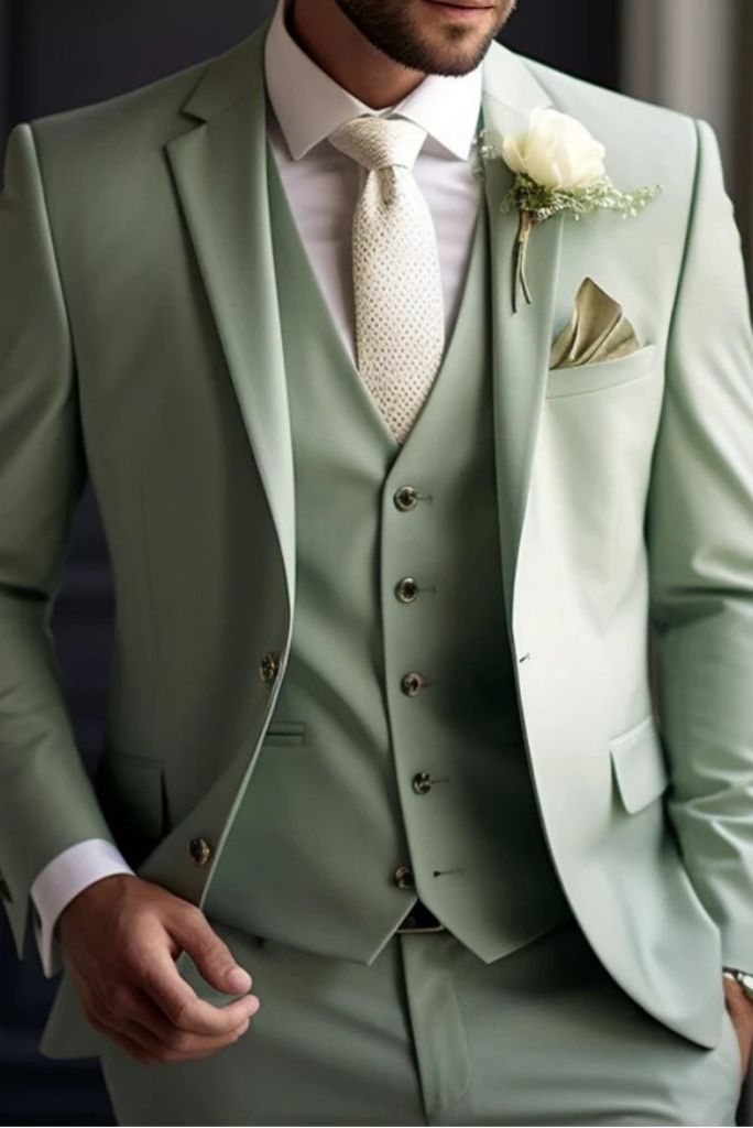 Men Three Piece Suit Perfect For Weddings Gatherings
