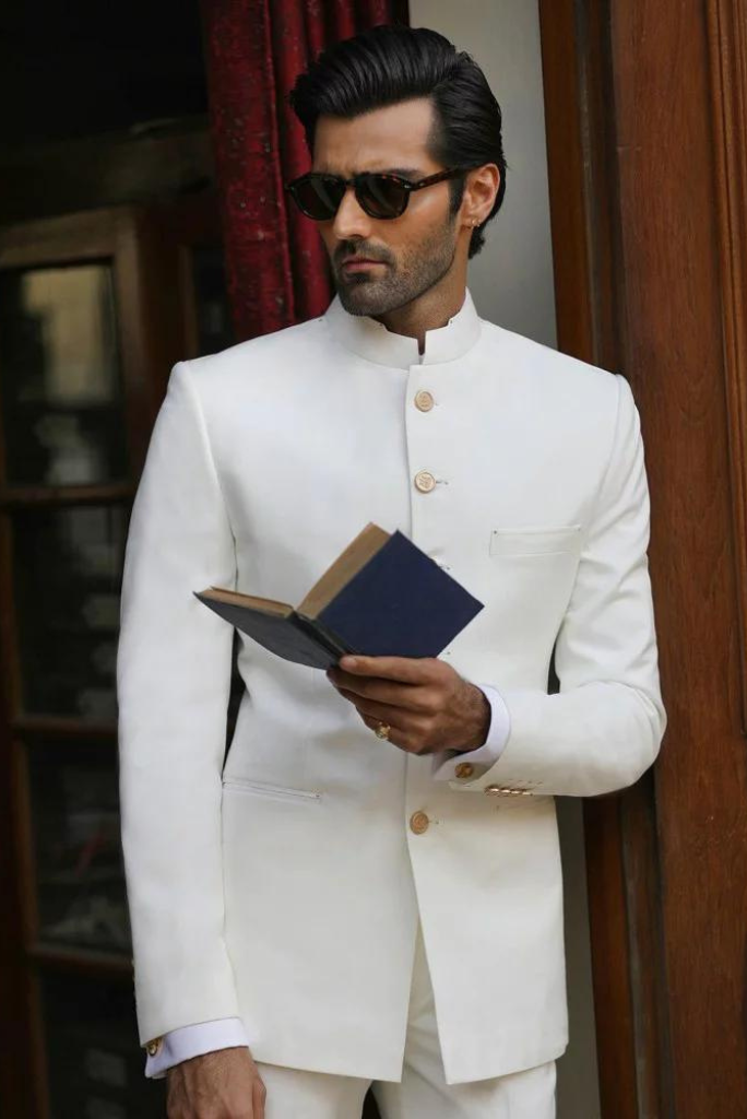 White Blazer Suit White Trouser Suits For Wedding Men White
