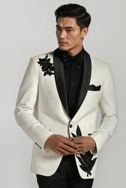 white dress suit design White and Off White Suit Ideas Design 2023