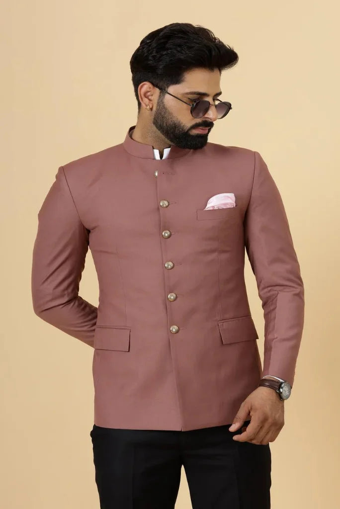 white christmas dresses White Jodhpuri Suit for Men with Heavy Hand Embroidery main image 0