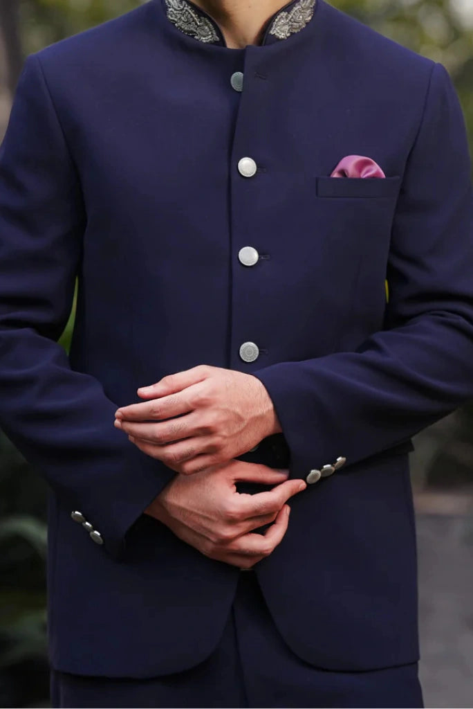 Men Jodhpuri Suit Groom Wedding Suit Engagement Suit By SAINLY 54 / 52