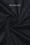 Sainly Black Velvet Fabric Swatches INH.No.1447