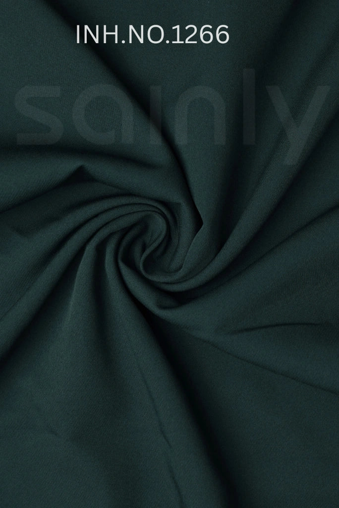 Sainly Emerald Green 2 Way Streatch Fabric Swatches INH.No.1266
