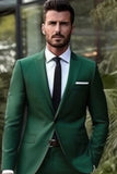 Stylish Men Green Formal Blazer 