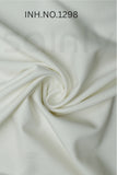 Sainly Off White 4 Way Stretch Fabric Swatches INH.No.1298