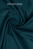 Sainly Teal Blue TR Fabric Swatches INH.No.1040