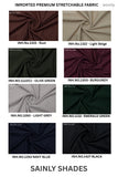 Saunky Fabric Colour Shades