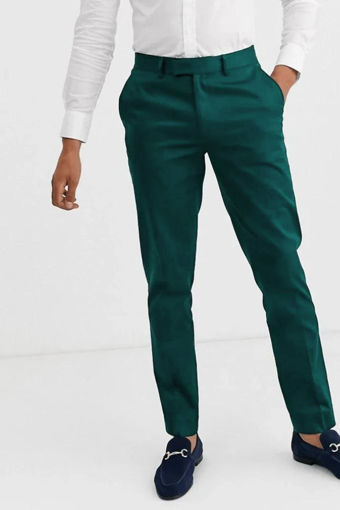Green Dress Pant | Emerald Green Dress Pants