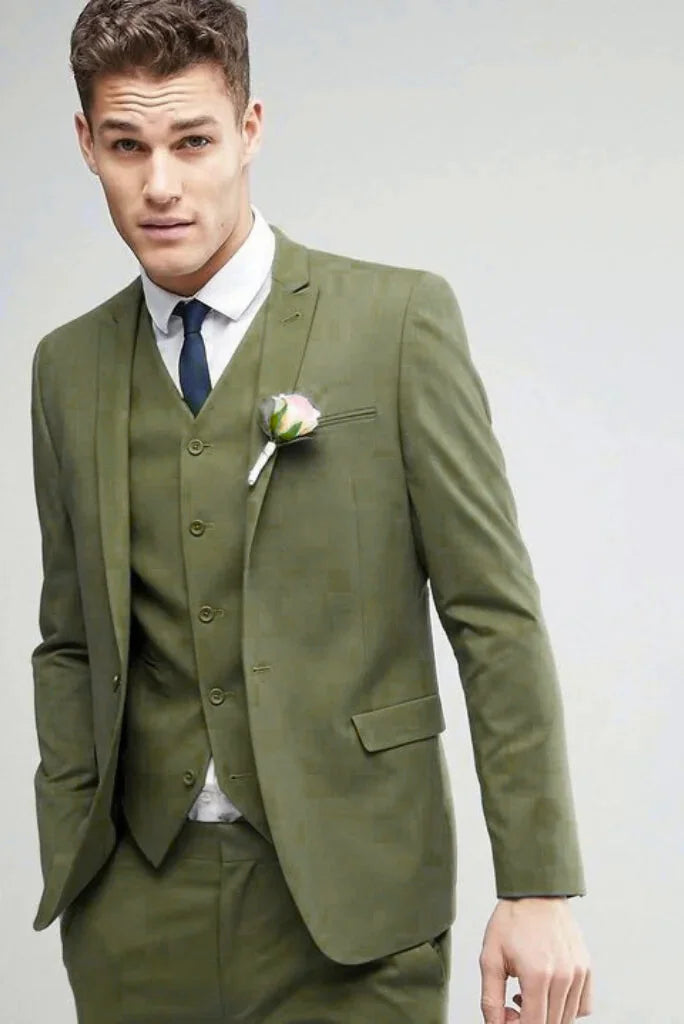 Men Three Piece Pine Green | Slim Fit Wedding Suit | Wedding Grooms Suit | Sainly 54 / 38 Men Three Piece Pine Green | Slim Fit Wedding Suit | Wedding Grooms Suit | Sainly 54 / 38