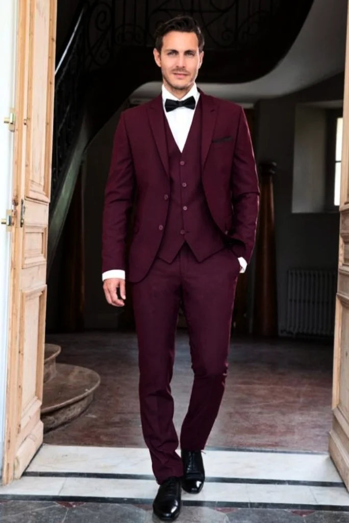 men burgundy suit 3 piece men suit Beach wedding suit rustic groomsmen suit summer wedding suit cotton suit men dinner suit burgundy formal suit men burgundy suit 3 piece men suit Beach wedding suit rustic groomsmen suit summer wedding suit cotton suit men dinner suit burgundy formal suit