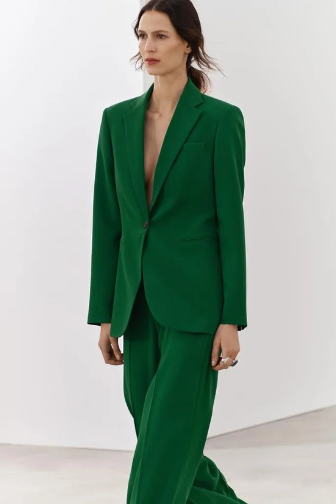 Women Jade Green 2 Piece Classic Partywear Suit, Cocktail Prom and Event Wear Outfit For Her 34 / 30 Women Jade Green 2 Piece Classic Partywear Suit, Cocktail Prom and Event Wear Outfit For Her 34 / 30
