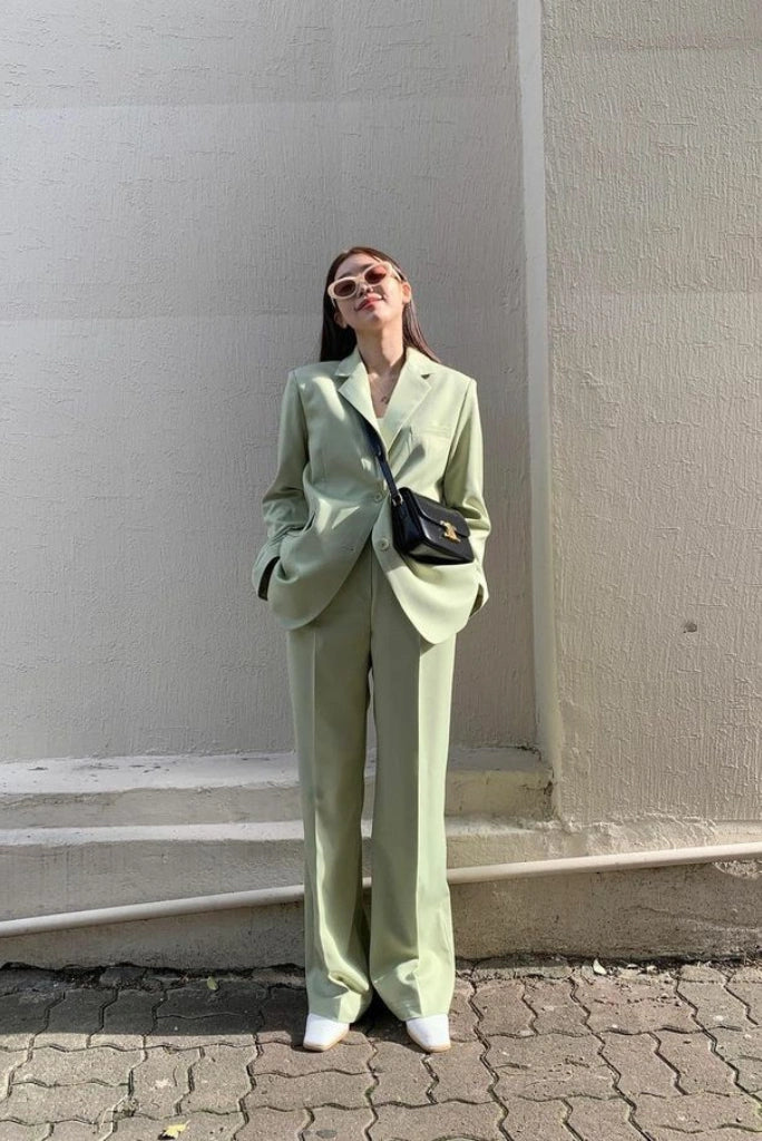 Shop Trendy And Comfortable Sage Green Suits For Women shop-trendy-and-comfortable-sage-green-suits-for-women